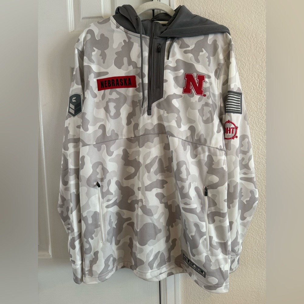 Nebraska Huskers Camo hoodie
